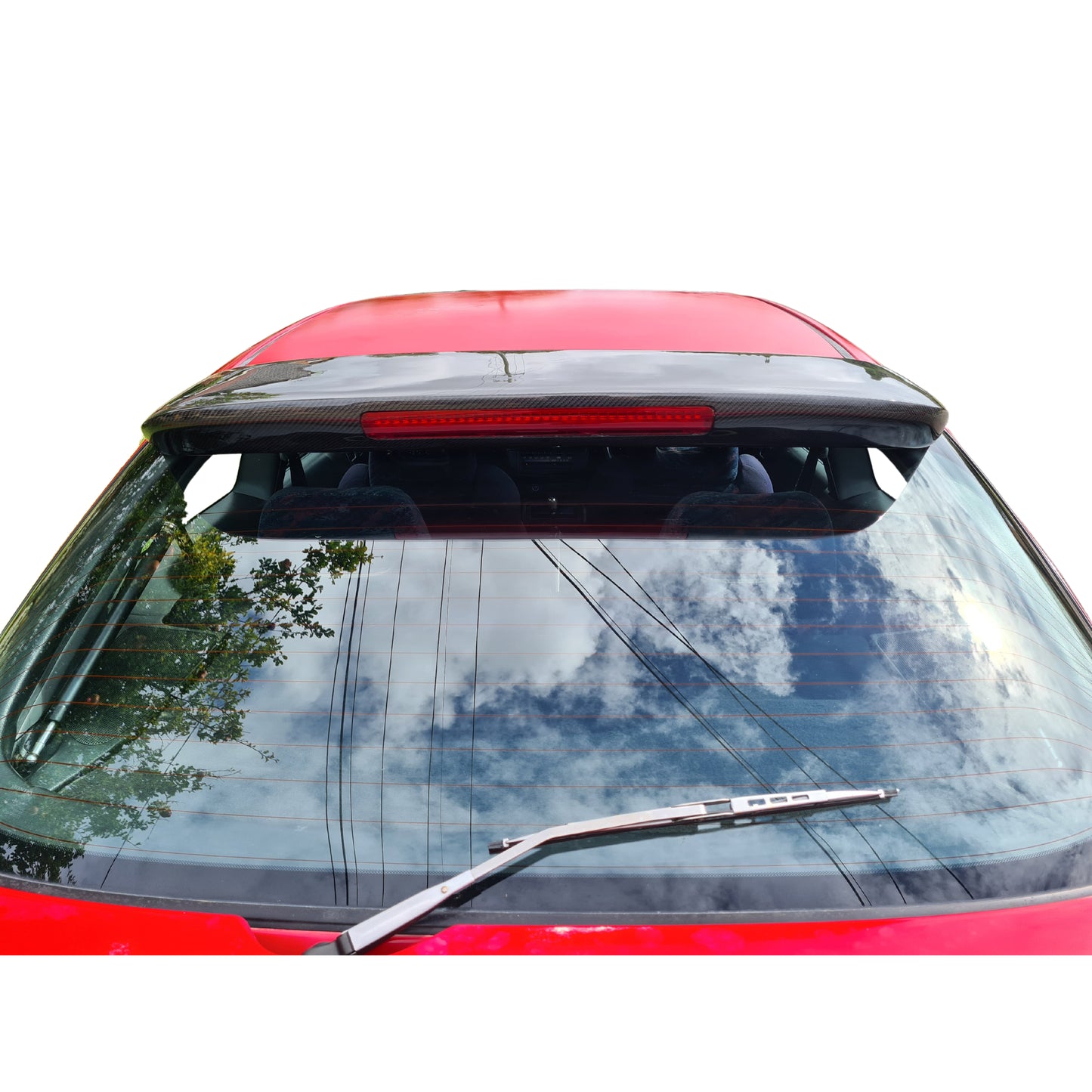 EK Civic Hatch Spoon Style Carbon Wing