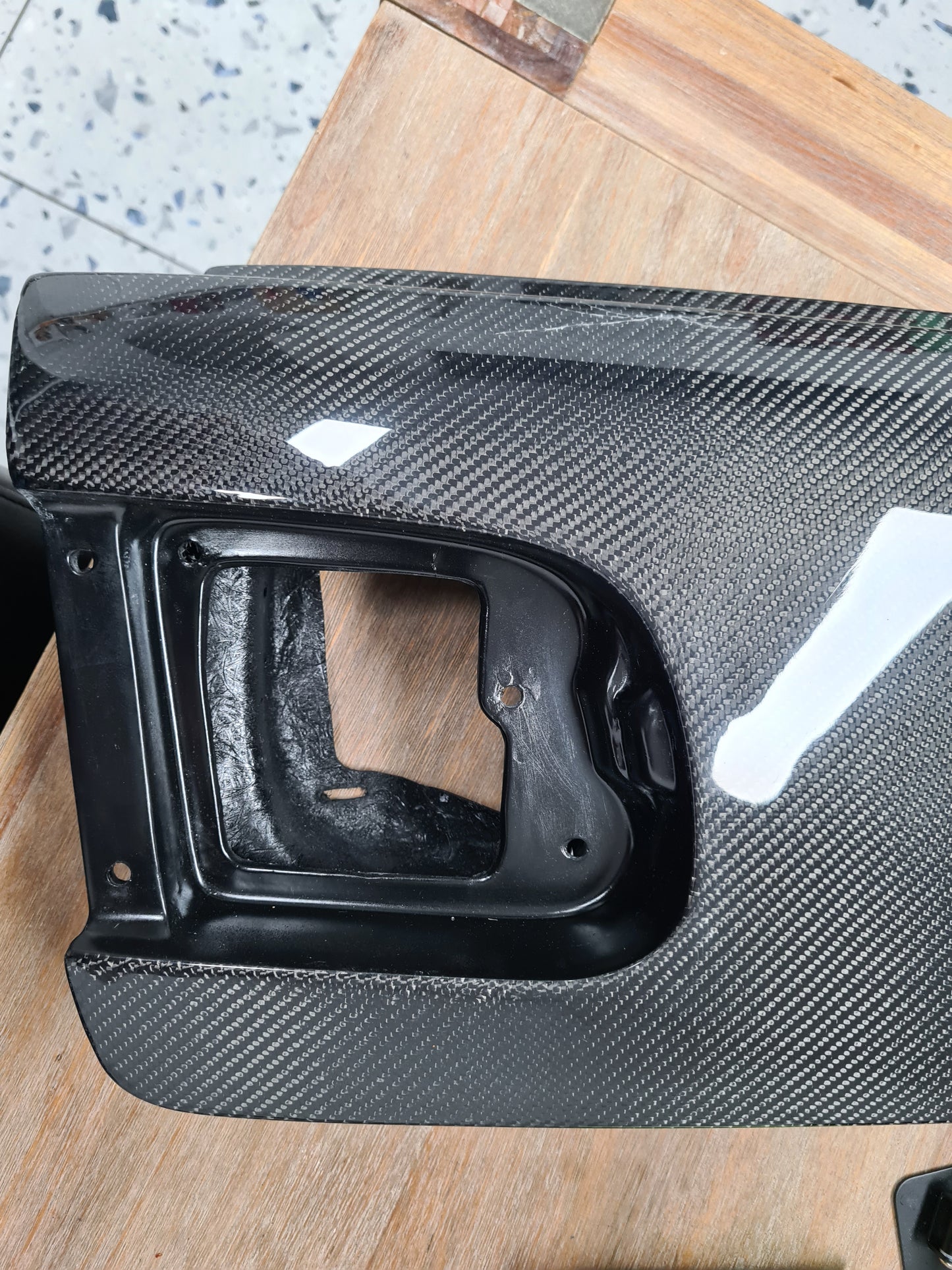 EG Hatch Carbon Fibre Tailgate (Street Style)