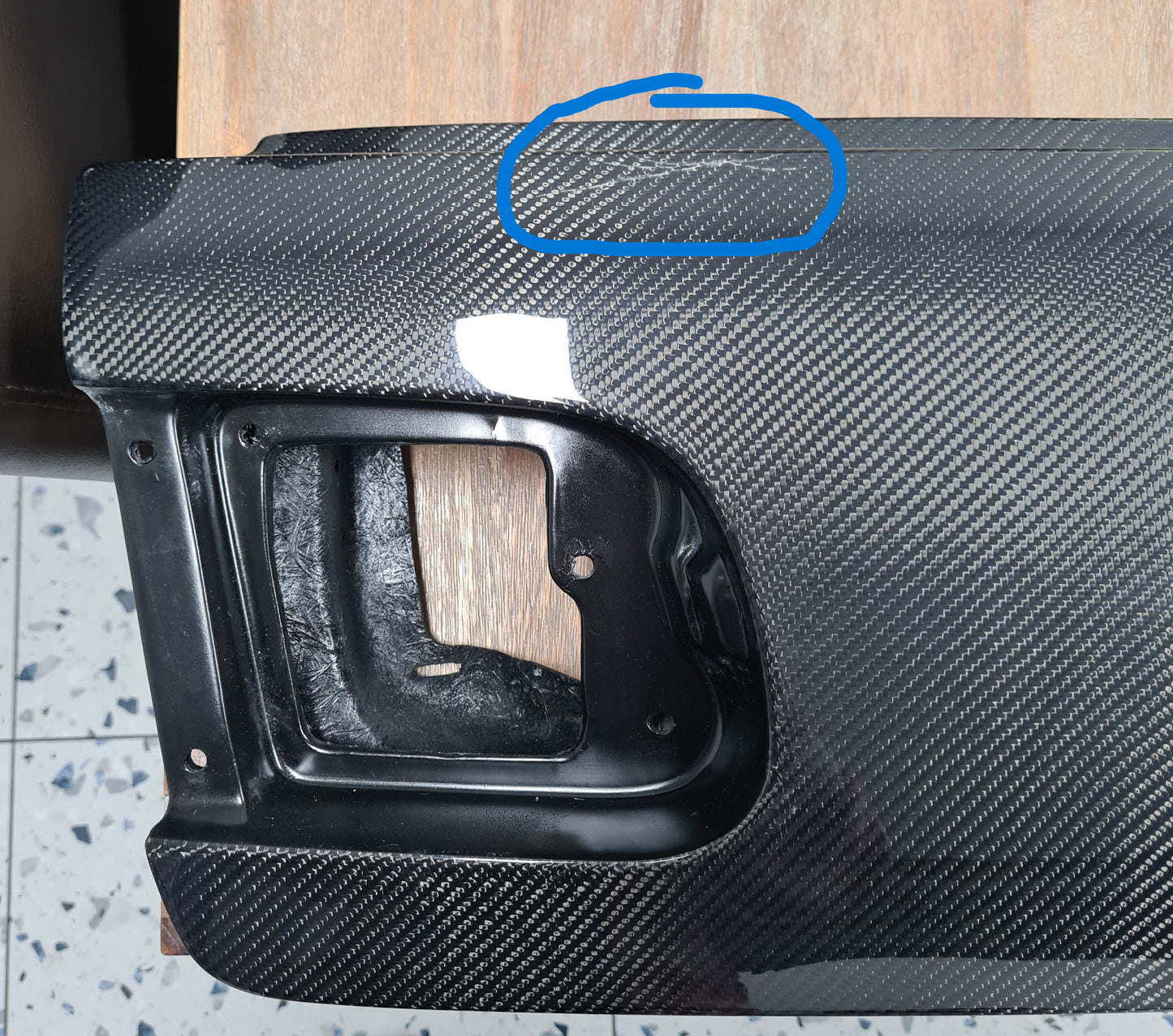EG Hatch Carbon Fibre Tailgate (Street Style)