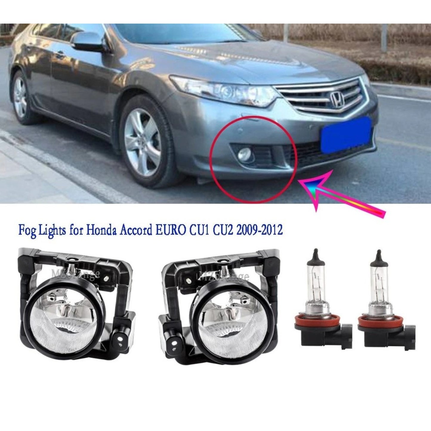 CU1/CU2 Accord Euro Fog Light (09-12)