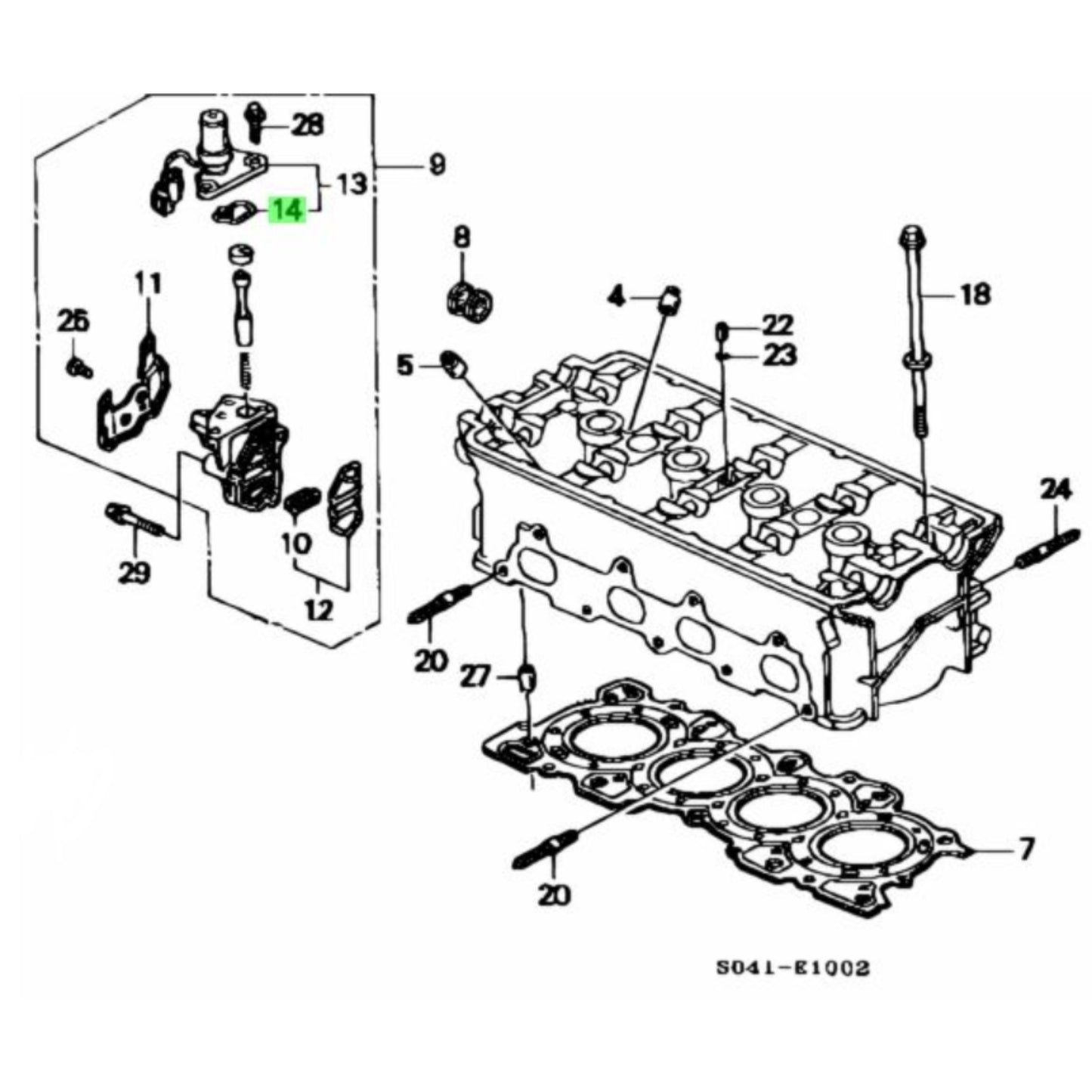 Honda OEM B Series Vtec Solenoid Gasket