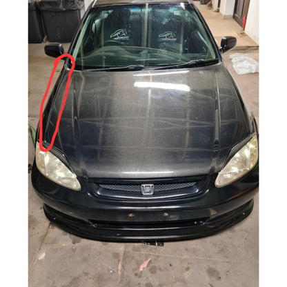 EK Civic OEM Style Carbon Bonnet (99-00)