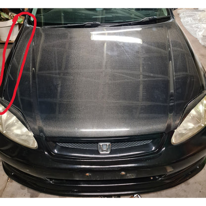 EK Civic OEM Style Carbon Bonnet (99-00)