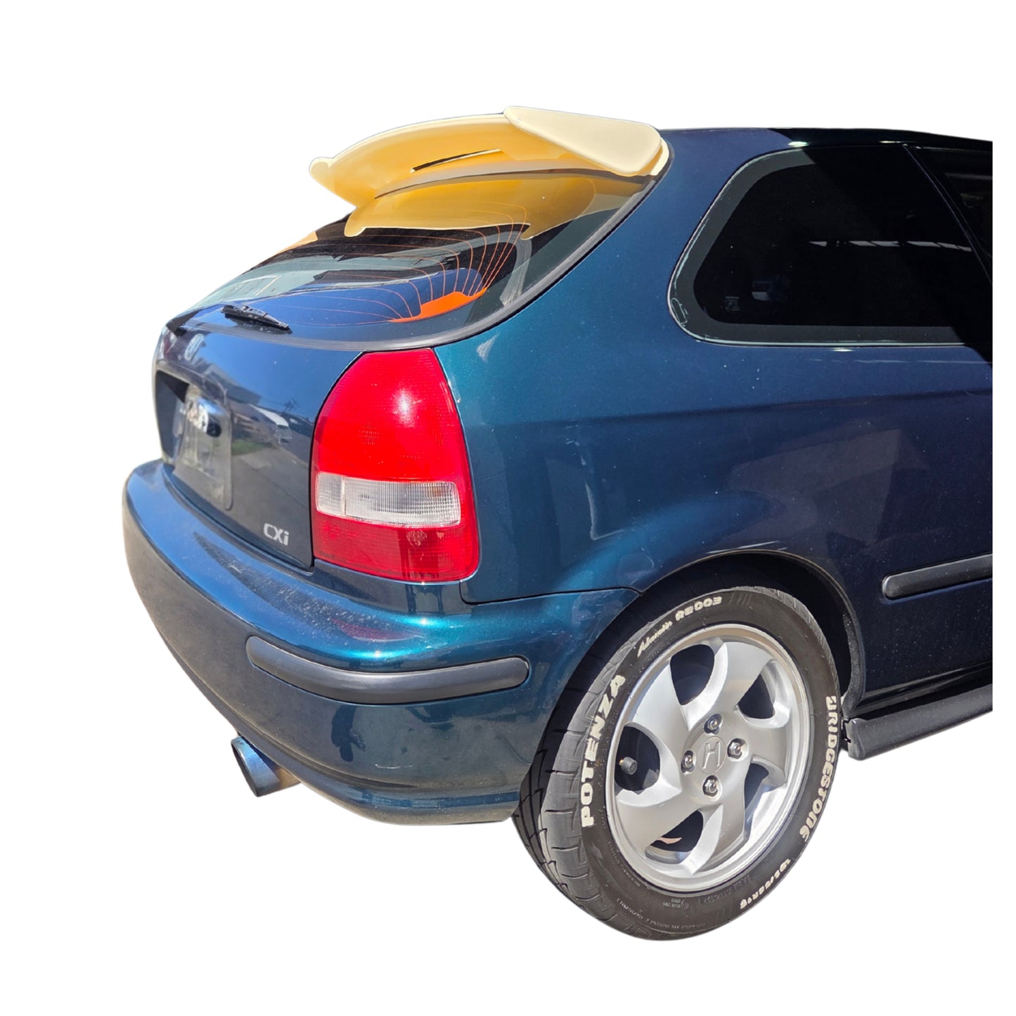 EK Civic Hatch Type R Style Wing