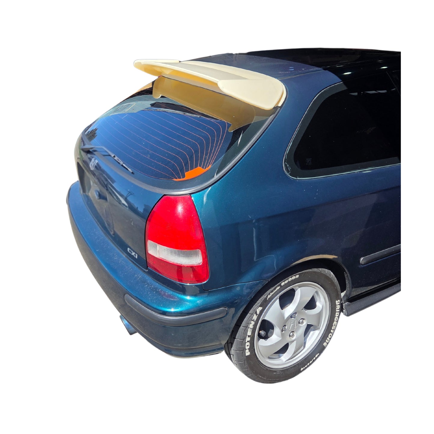 EK Civic Hatch Type R Style Wing