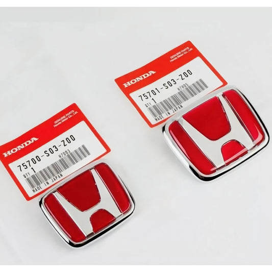 Honda OEM EK Civic Type R Emblem SET