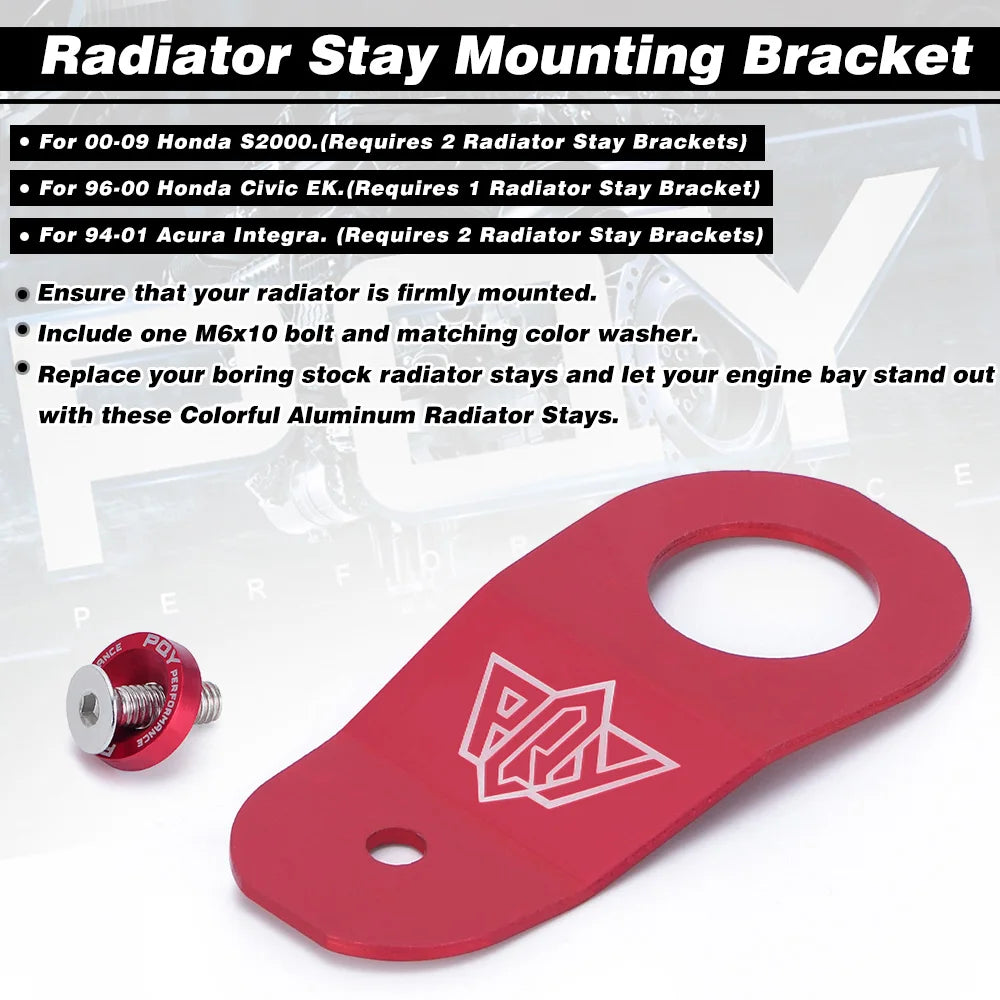 PQY Aluminum Radiator Stay